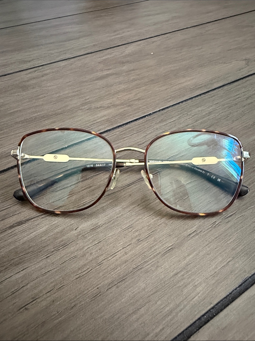 Michael Kors Empire Square Cat Eye Brown Turtoise Prescription Glasses 3065J - Picture 2 of 9